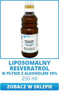 Liposomalny resveratrol w płynie 250ml ActiNovo